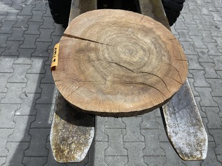 Rosewood schijf, Dikte 70mm, Ø 450mm